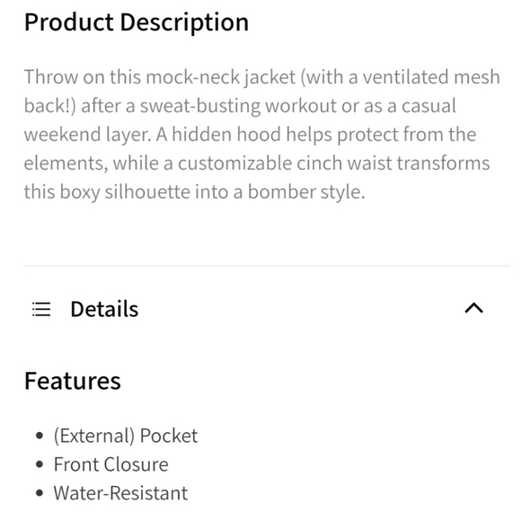 Fabletics jacket - Picture 4 of 4